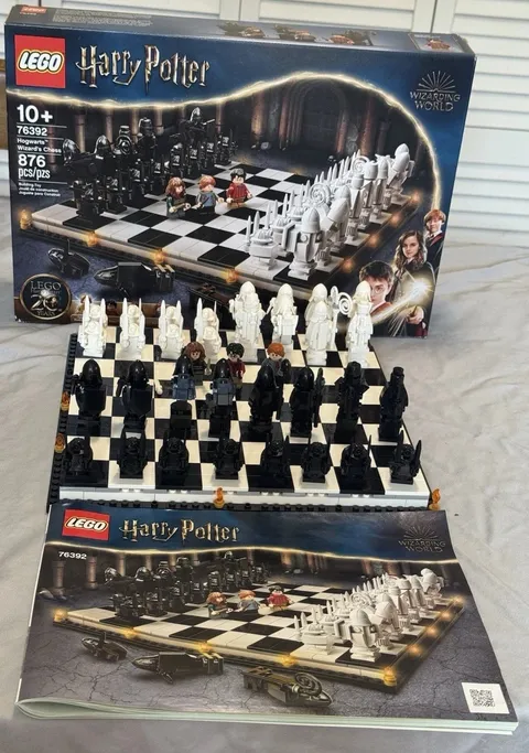 LEGO Harry Potter Hogwarts Wizard's Chess #76392 Incomplete