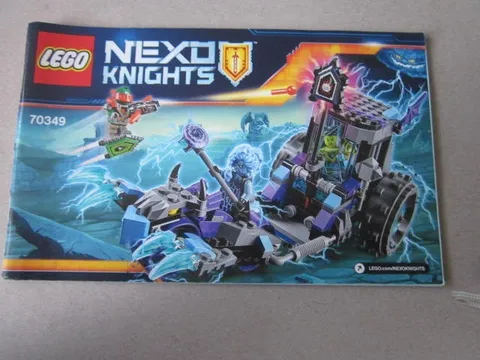 Lego Building Instructions Instruction 70349 Nexo Knights
