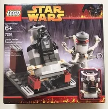 Lego 7251 Darth Vader Transformation Star Wars 2005 Brand New Factory Sealed
