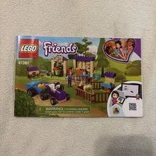 LEGO 41361 Instruction Booklet Manual Friends Mia’s Foal Stable - Booklet Only