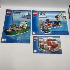 Lego City 4645 Instruction Manual X 3