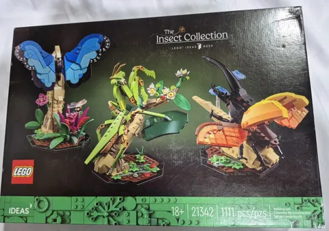 LEGO Ideas The Insect Collection 21342 1111 Pcs Ages 18+ NEW Sealed