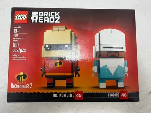 LEGO 41613 BrickHeadz Disney Incredibles 2 Mr Incredible & Frozone New Sealed