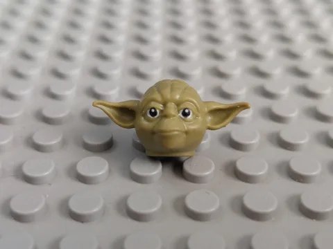 Lego Star Wars 75168 - Yoda Minifigure Head - Used