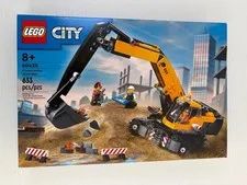 LEGO City Yellow Construction Excavator 60420 Set - New Factory Sealed Retired