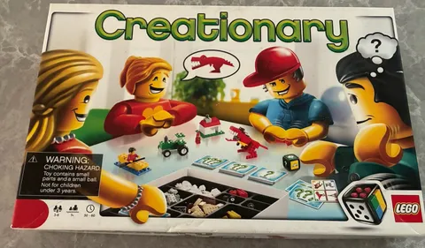 LEGO Games: Creationary (3844), 100% Complete, With Instructions, And Box