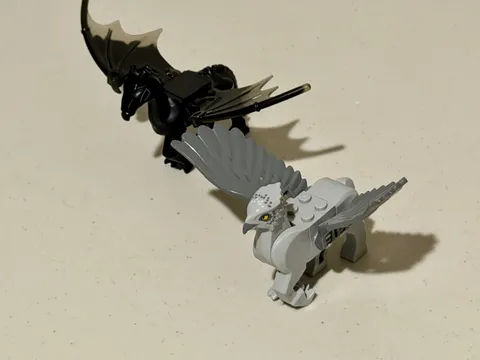 LEGO Harry Potter Buckbeak & Thestral Animal 2pcs Lot - buckbeakc02 thestral0