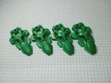 4 Bionicle Lego 44138 in Pearl Green Rahkshi Foot Feet Genuine Lego WYSIWYG 4 pc