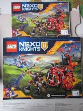 Lego Building Instructions Instruction Nexo Knights 70316 Part 1 and 2 Part 1 and 2