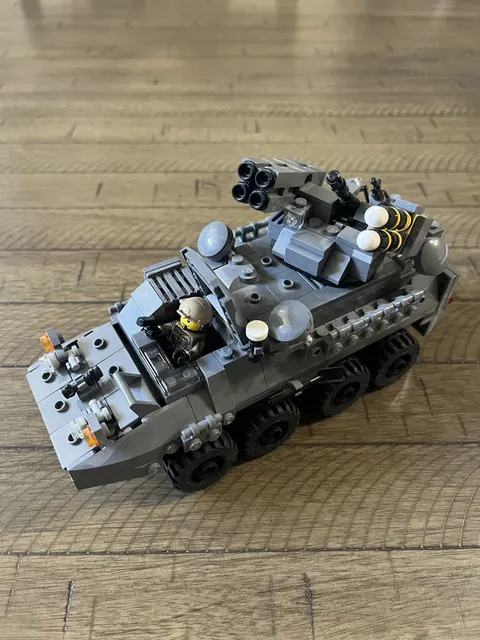 Battle Brick Customs SHORAD Army Stryker Vehicle Set