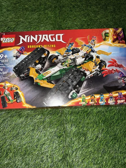 LEGO NINJAGO: Ninja Team Combo Vehicle (71820) RETIRING SOON New In Box