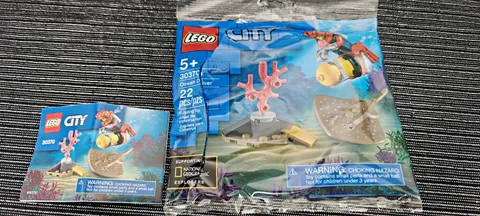 LEGO City Ocean Diver 30370 22 Pcs Polybag Explorers National Geographic 5+