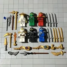 Lego Ninjago ZX Rise Of The Snakes Weapons Minifigure Lot Of 10 njo0039 E5 59