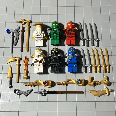 Lego Ninjago ZX Rise Of The Snakes Weapons Minifigure Lot Of 10 njo0039 E5 59