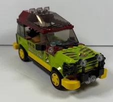 LEGO Jurassic Park 76956 T. Rex Breakout Ford Explorer Vehicle Retired Built Set