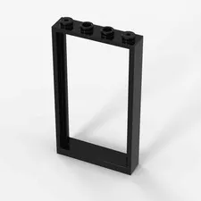 LEGO ® Door, frame: 30179 - black - used