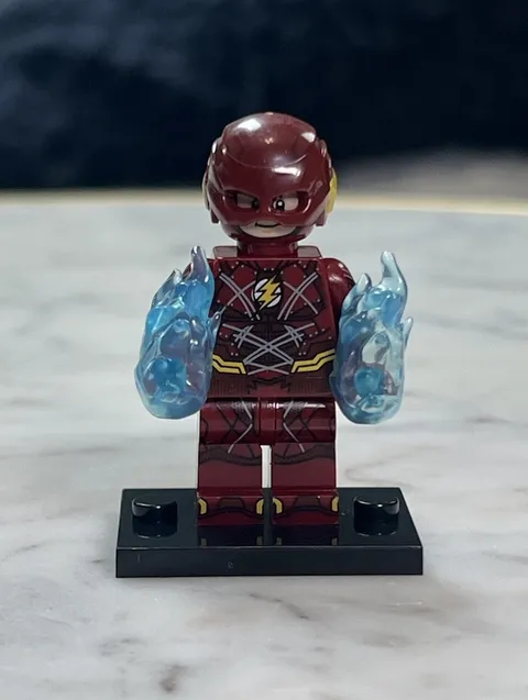 Lego The Flash Custom Printed Minifigure DC Justice League JLA