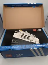 LEGO Icons Adidas Superstar Sneaker 10282 - NEW SEALED Retired Very Nice