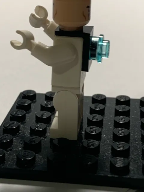 LEGO marvel space iron man mini figure white suit sh229 76049 genuine