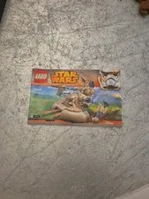 Lego 75080 STAR WARS AAT GUNGAN DROIDS TANK Instruction Book/Manual Only