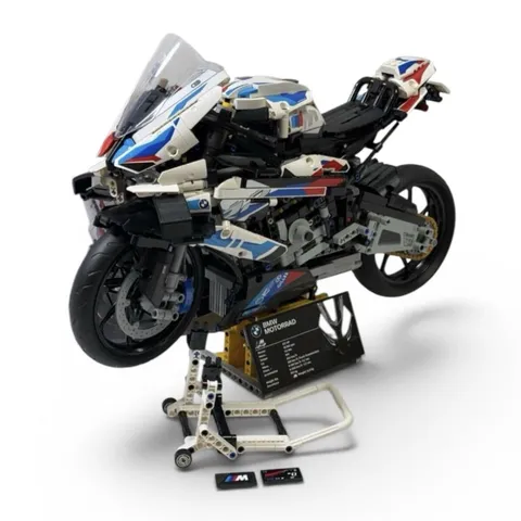 LEGO 42130 Technic BMW M 1000 RR Motorcycle Model With Possible Missing Parts