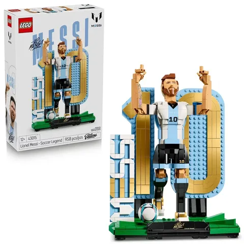 LEGO Editions 43015 Lionel Messi Soccer Legend New Complete READ