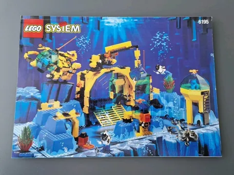 Lego Building Instructions 6195 System Neptune Discovery Lab
