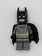 Lego BATMAN Minifig - Dark Bluish Gray Suit  bat024 7884