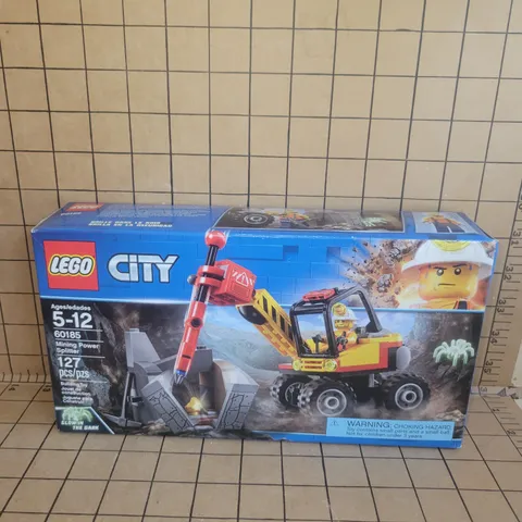 LEGO City 60185 Mining Power Splitter  - NEW - SEALED - RETIRED