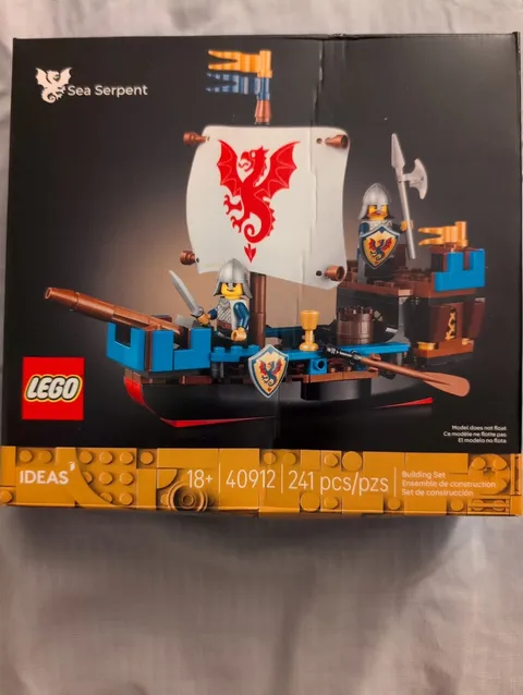 LEGO IDEAS GWP Sea Serpent Set 40912 New