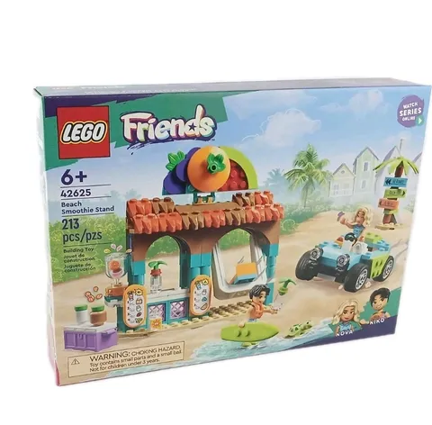LEGO® 2024 Friends Beach Smoothie Stand 213 Piece Building Set 42625
