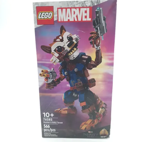 LEGO Marvel 76282 Rocket & Baby Groot Infinity Saga, NEW SEALED