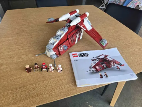 LEGO 75354 - STAR WARS - Coruscant Guard Gunship - Complete W Mini Figs NO BOX