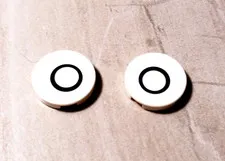 LEGO Eye Set Lot of 2 DEAD EYES Zombie Graveyard Ghoul Creepy Hollow Eyeballs