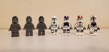 Legi Star Wars GCC Bad Batch Clones Lot Of 7 Greer Sampson Rebels And Elites