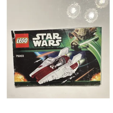 LEGO Star Wars 75003 A-wing Starfighter Illustrated Manual Booklet 2013