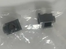LEGO-GRAY-Brick, Modified 1 x 1 with Headlight 4070 (QTY 2)
