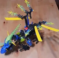 LEGO HERO Factory: Dragon Bolt (44009) Incomplete Pieces Dmg In Photos 