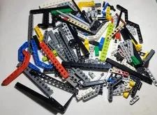 Lego Technic Lot Of Mixed Parts 7 Ounces ALL GENUINE Lego
