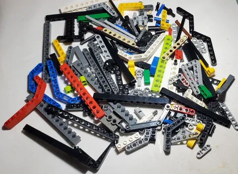 Lego Technic Lot Of Mixed Parts 7 Ounces ALL GENUINE Lego