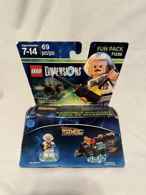 LEGO Dimensions Back to the Future Doc Brown & Train Fun Pack 71230 