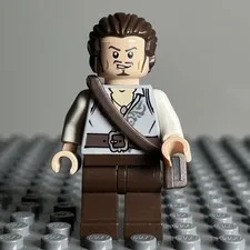LEGO Pirates of the Caribbean Will Turner poc026 Minifigure from Sets 4182 - 1Q