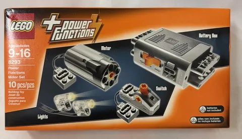 +NEW+ LEGO 8293 Power Functions Motor Set 10pcs Brand New Sealed Package