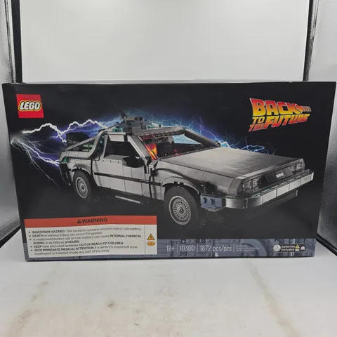 LEGO Icons 10300 Back to the Future Time Machine New Sealed Damaged Box