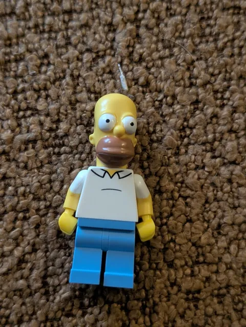 LEGO Homer Simpson Minifigure The Simpsons Series 1 (71005) LOOSE