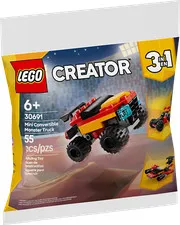 LEGO 30691 Creator Mini Convertible Monster Truck 3 in 1 - Or Race Car or Plane