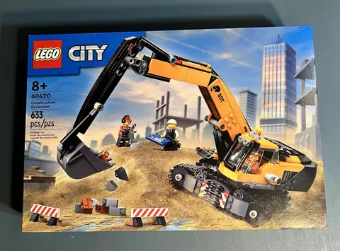 LEGO 60420 City Yellow Construction Excavator NEW SEALED RETIRED