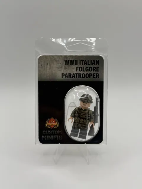 Brickmania WW2 Italian Folgore Paratrooper Brand New/Sealed