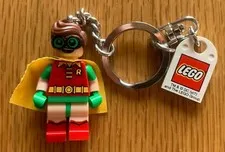 ROBIN Keychain Lego Batman Movie DC Comics 1.75"