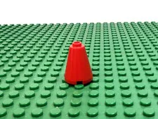 1993 LEGO Red Cone 2 x 2 x 2 w/Blocked Open Stud Aerial Acrobats 6345 #3942b